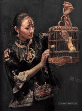  peintre - zg053cD131 Peintre chinois Chen Yifei